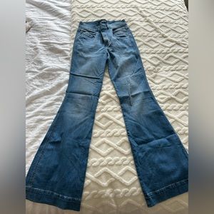 Express Bell Flare High rise 4 Tall jeans